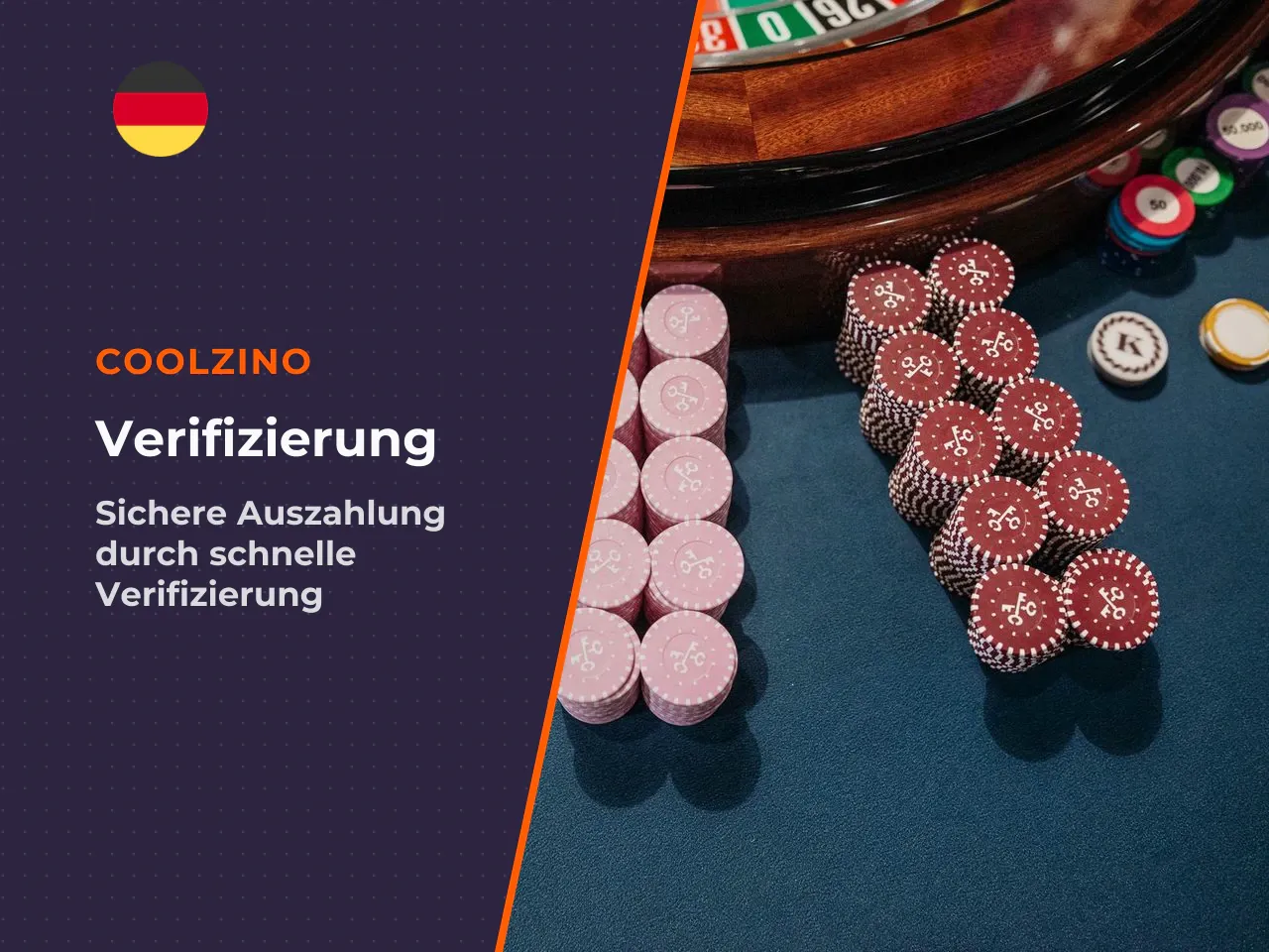 Verifizierung vor der Auszahlung. Antwort-Kern Die