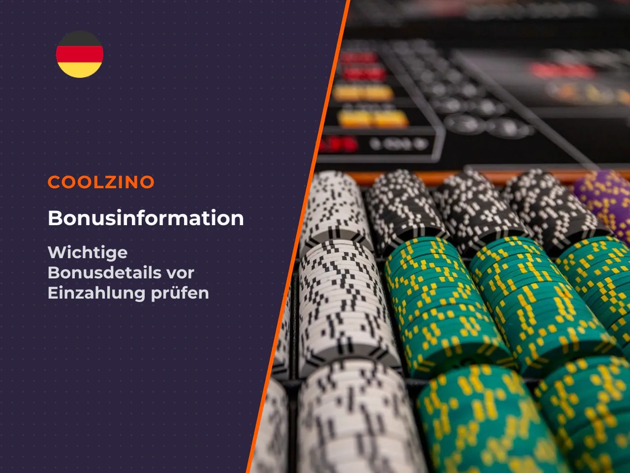 Wichtig Bonushöhen, Umsatzfaktoren und Zahlungsoptionen ändern