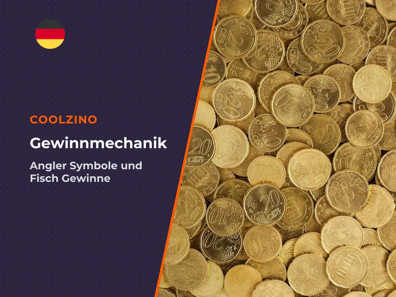 Collect-Gewinne mit dem Angler verstehen. Landet