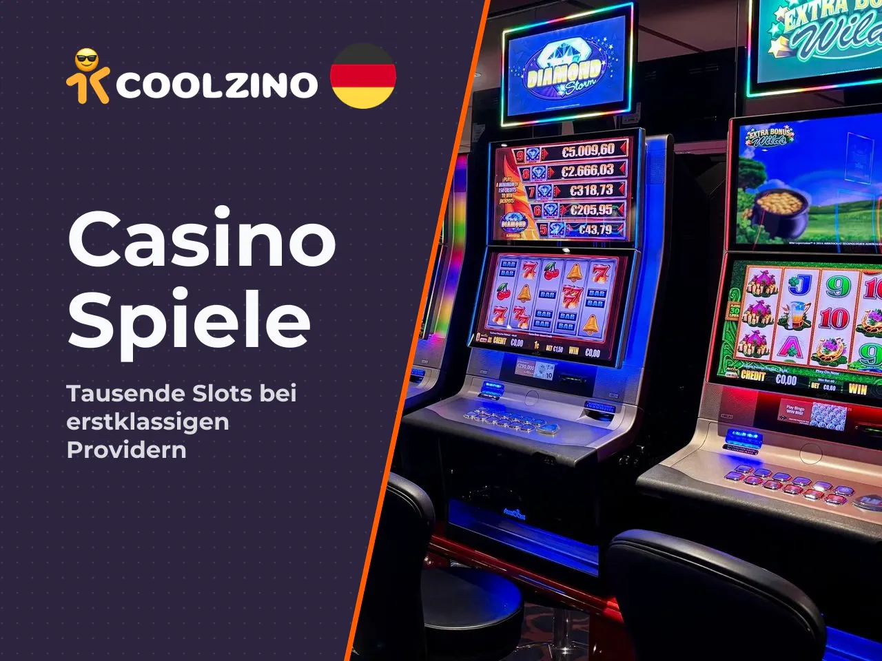 8 Slots, Jackpots und weitere Casino