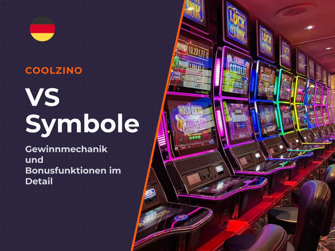 VS-Symbole und Multiplikatoren. Das VS-Symbol ist