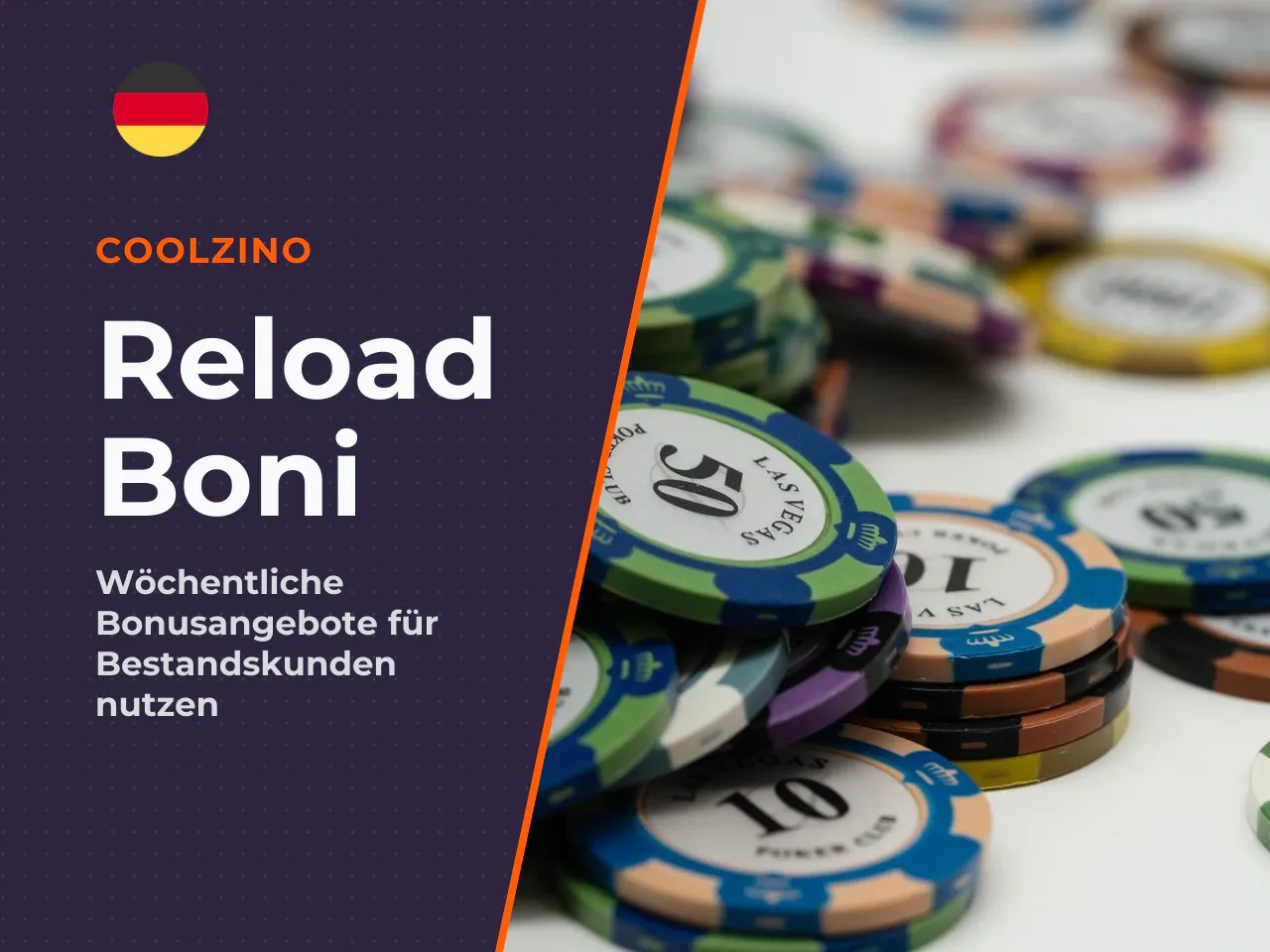 Dazu zählen wöchentliche Reload-Angebote und ein