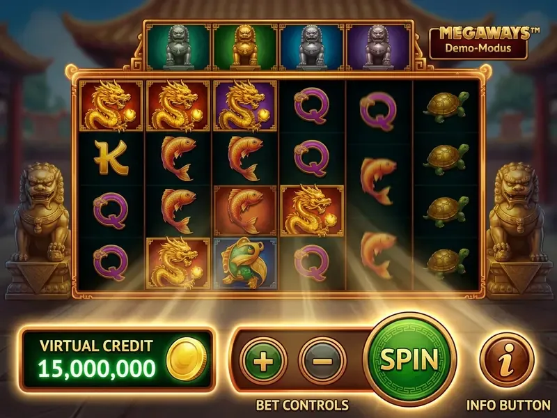 5 lions megaways demo kostenlos spielen Interface Übersicht