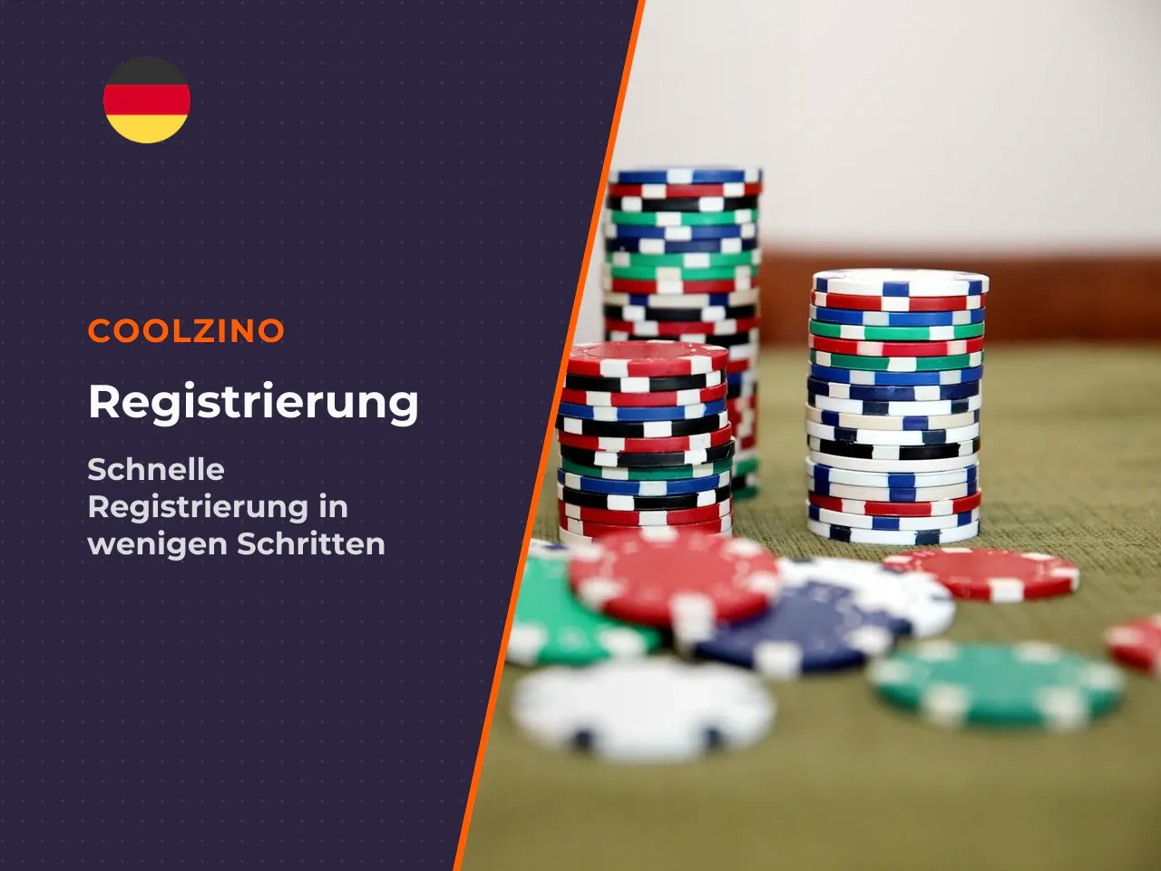 Konto erstellen und Anmeldung Abfolge der