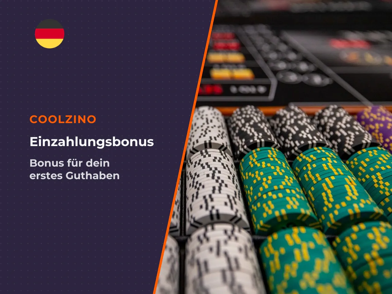 Einzahlungsbonus für die erste Einzahlung. Antwort-Kern