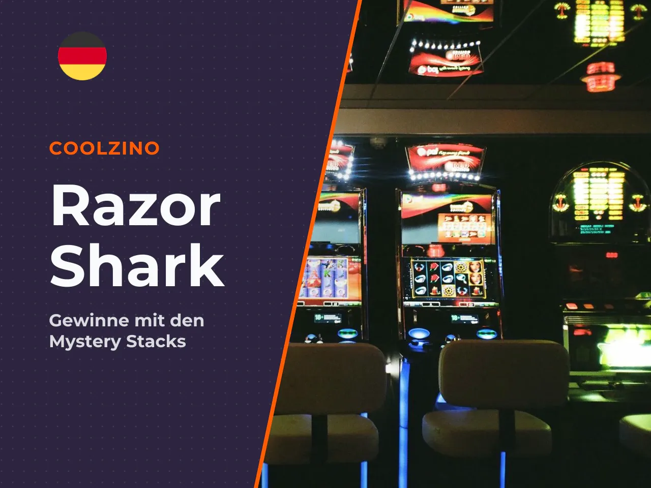 Symbole, Mystery-Funktionen und Razor Reveal. Das