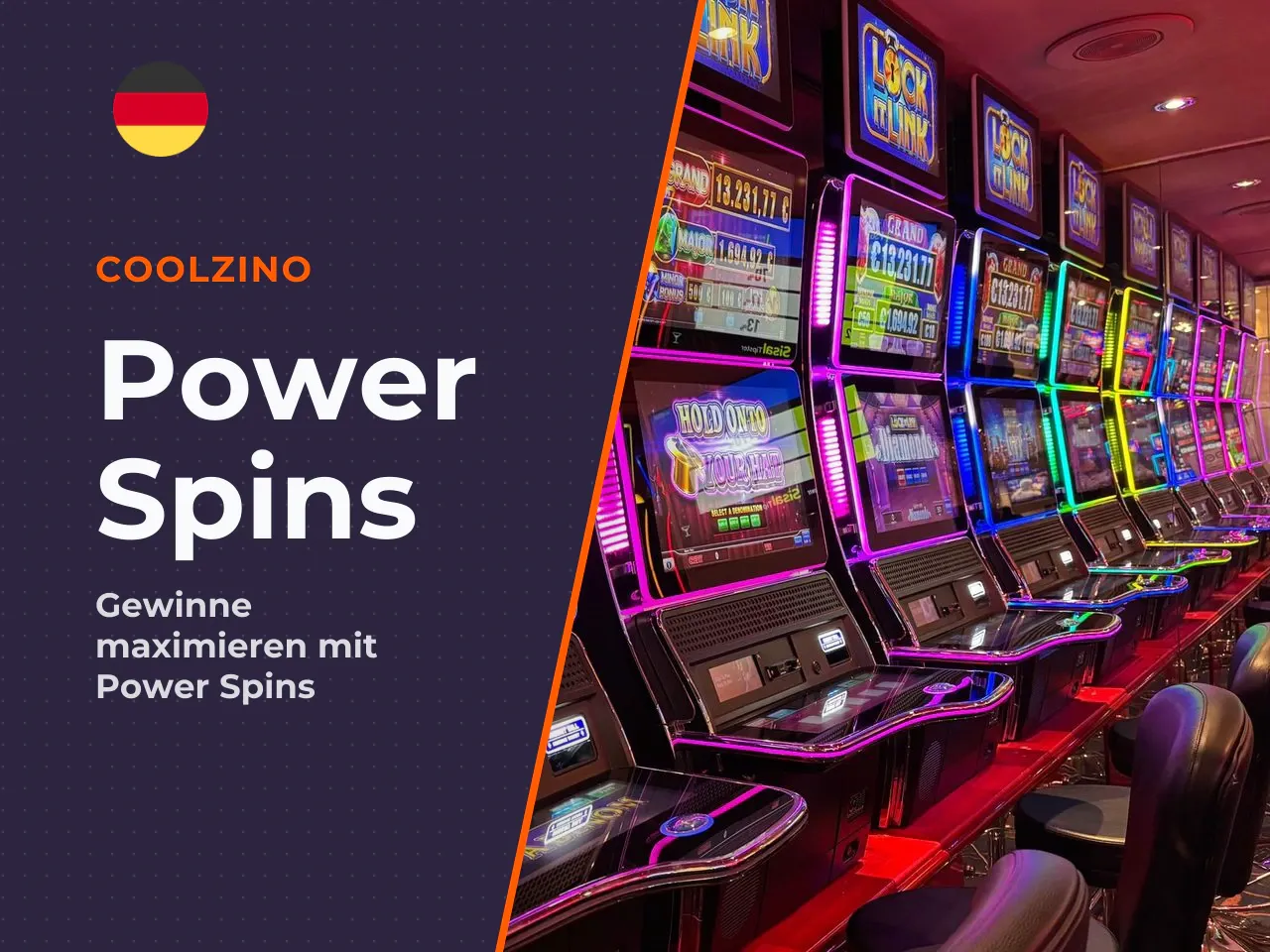 8 Power Spins und Freispiele. Das