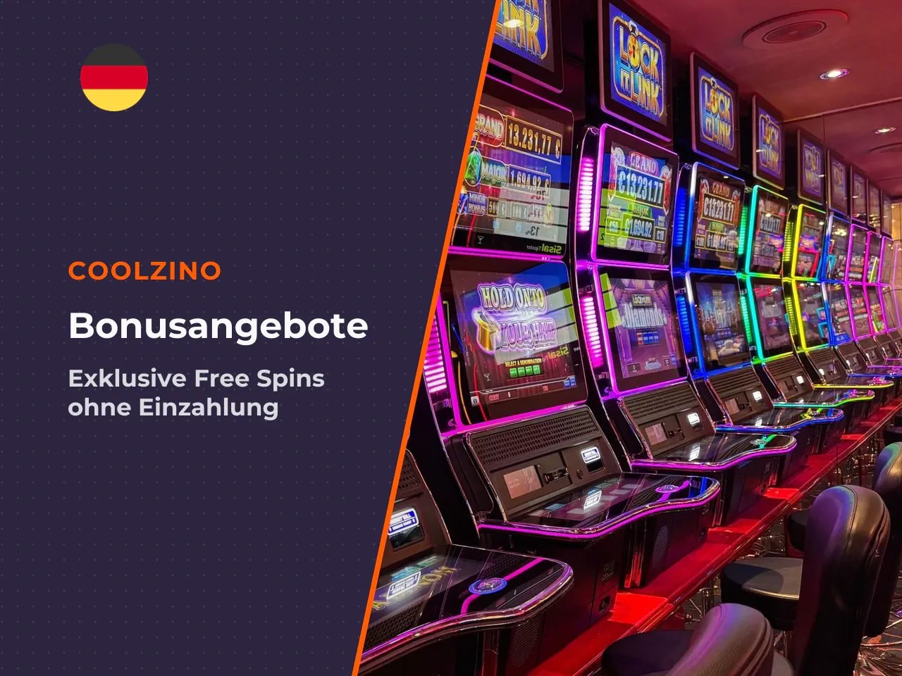 Coolzino no deposit bonus und Free