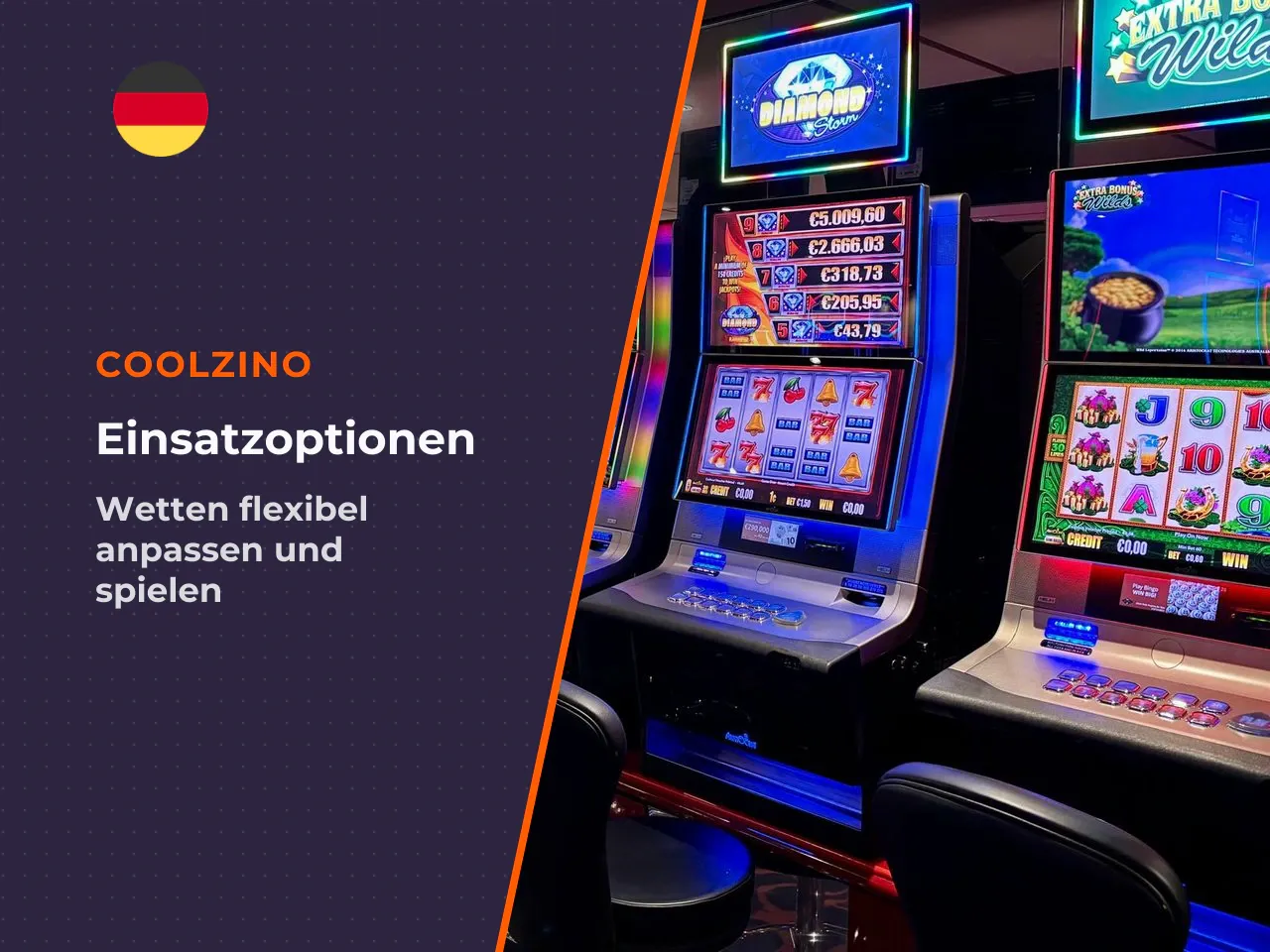 Über das Einsatzmenü passen Sie den