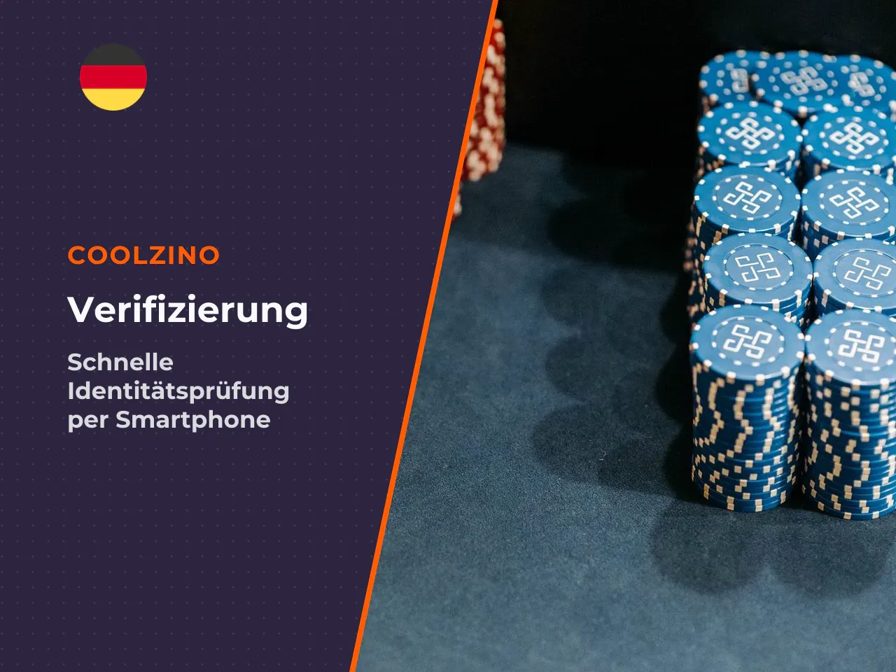 KYC-Verifizierung direkt vom Smartphone. Die Identitätsprüfung