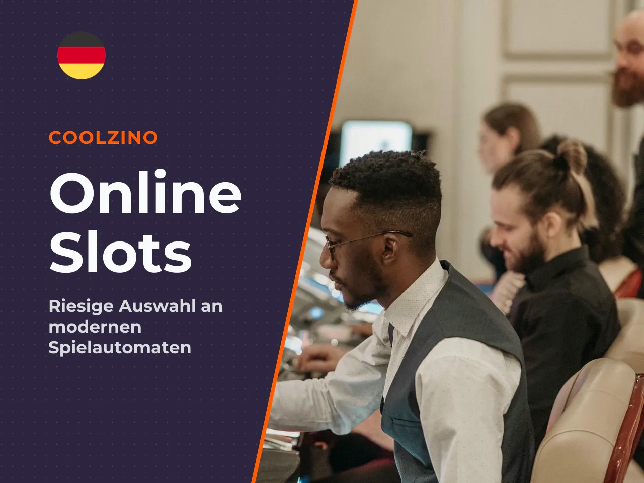 Spielautomaten, Tischspiele und Live Casino. Der