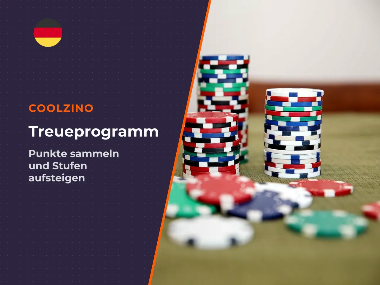Stufenaufstieg und Punkte-Mechanik. Spieler sammeln durch