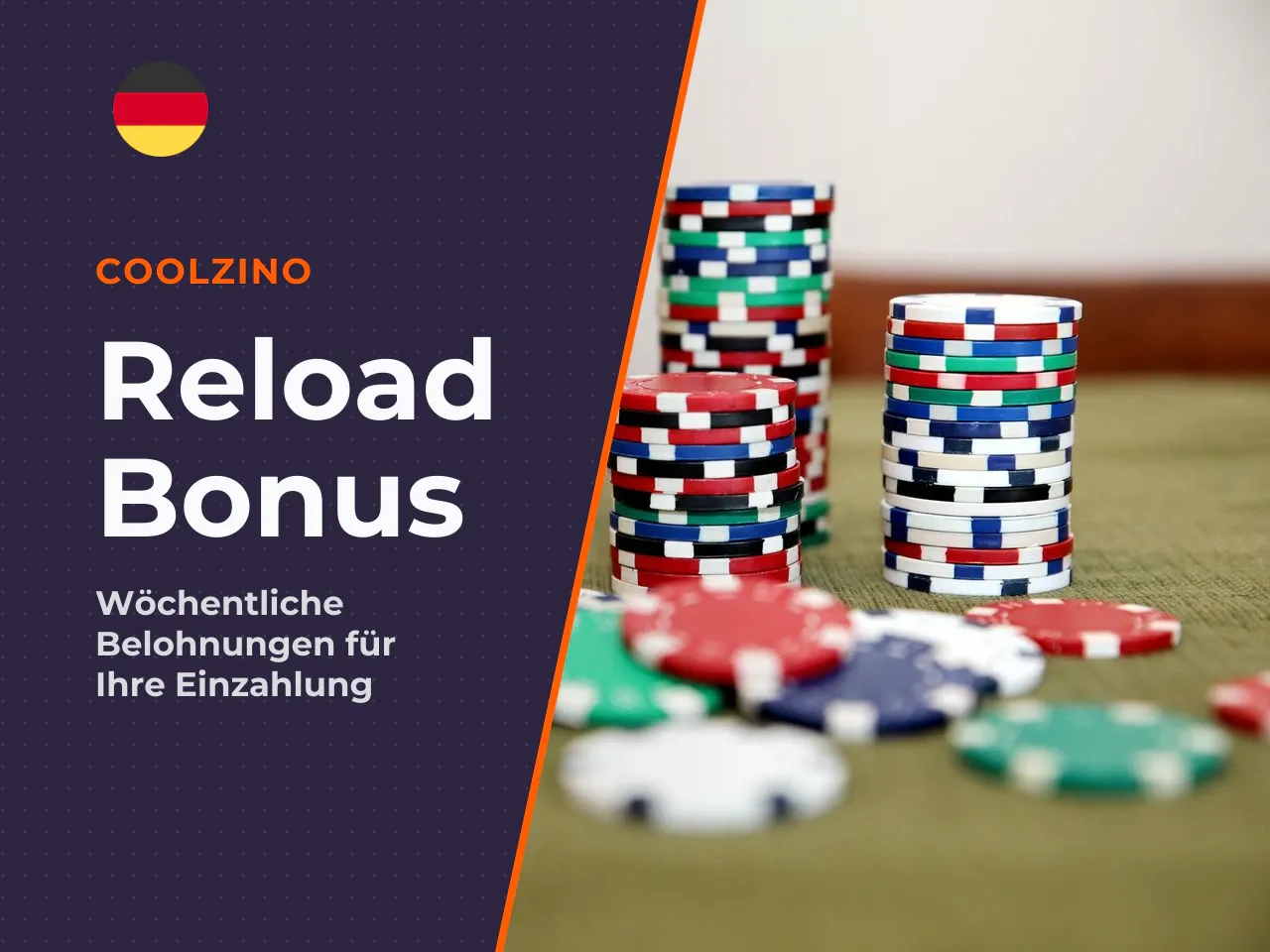 Reload-Boni für erneute Einzahlungen. Für bestehende