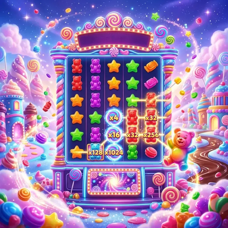 Sugar Rush 1000 spielen Demo, Features