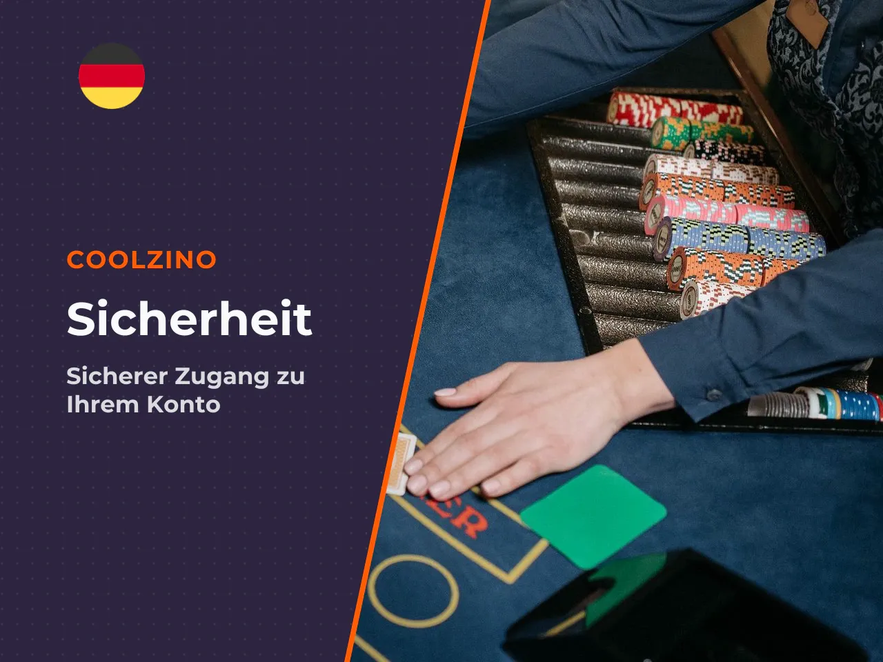 Sicherheit beim Coolzino App Login. Für
