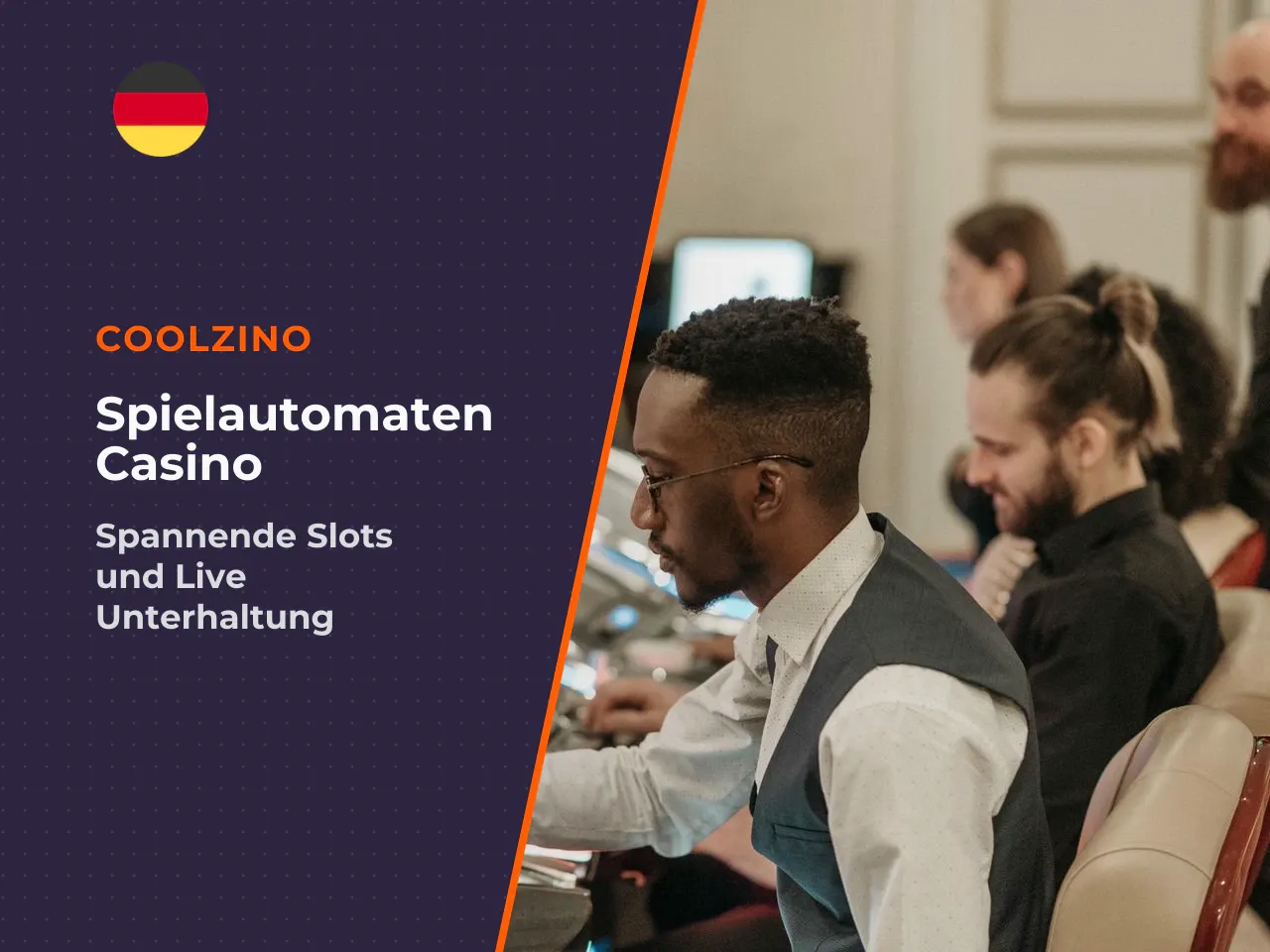 Spielautomaten und Live Casino bei Coolzino