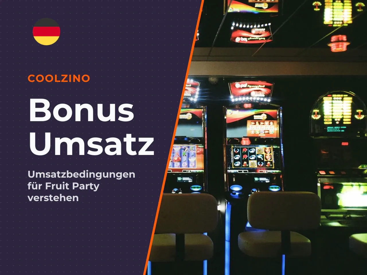 Beitrag von Fruit Party zum Bonusumsatz